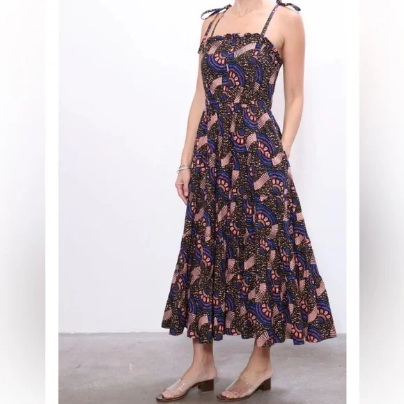 Ulla Johnson, Ellyn dress, color army, size 6 - Picture 4 of 14